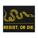 Resist, or Die tapestry