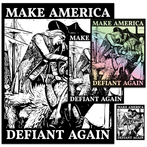 Make America Defiant Again 22 Decals