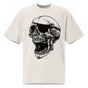 Skull v1 oversized faded t-shirt