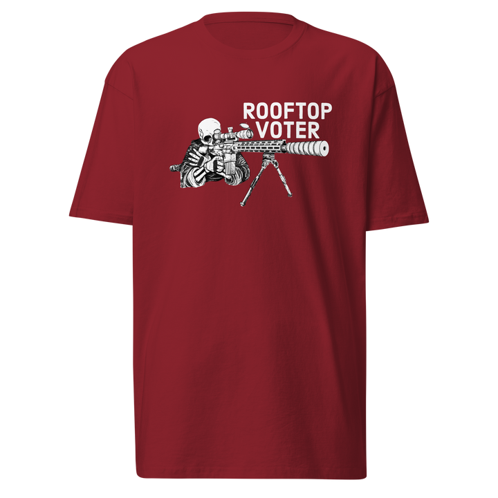 Rooftop Voter 24 premium t-shirt