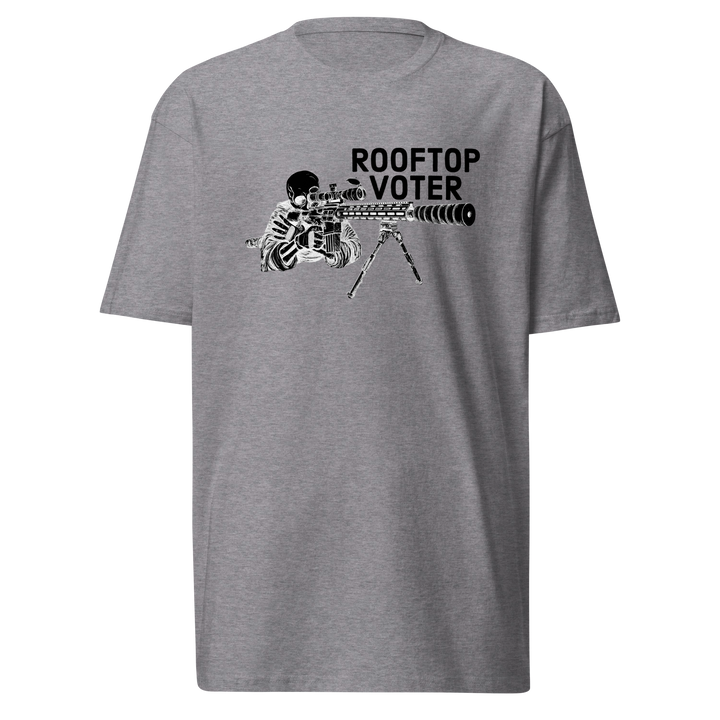 Rooftop Voter 24 premium t-shirt