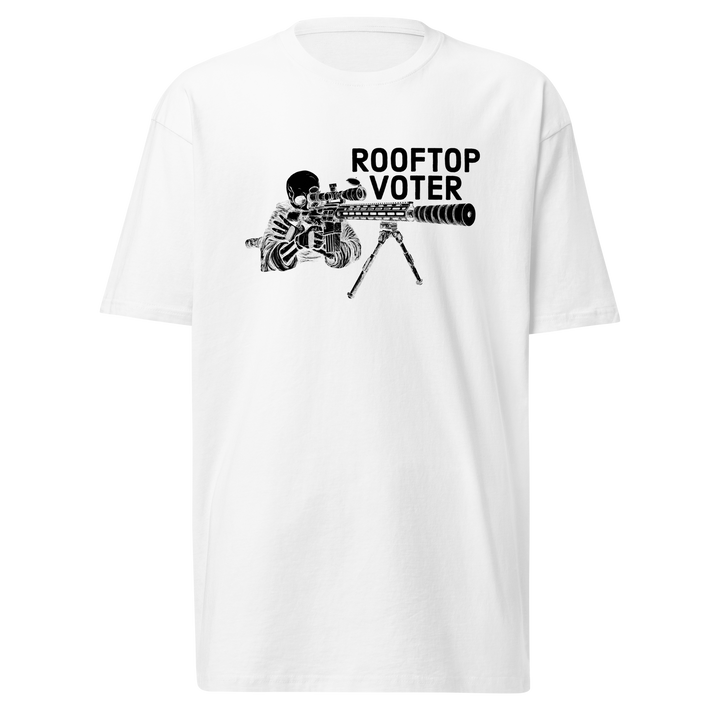 Rooftop Voter 24 premium t-shirt