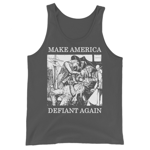 Make America Defiant Again 22 basic tank top