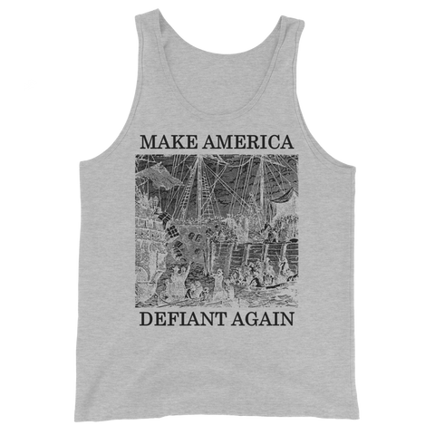 Make America Defiant Again basic tank top