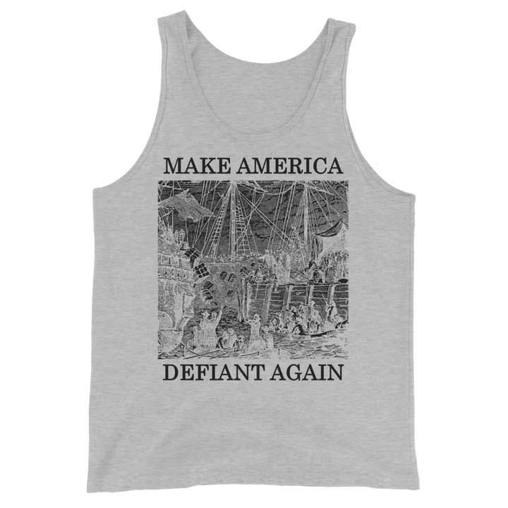 Make America Defiant Again basic tank top