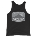 Ruby Ridge (subdued) basic tank top