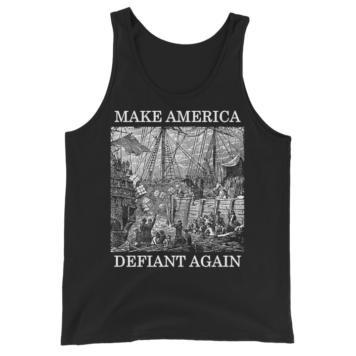 Make America Defiant Again basic tank top