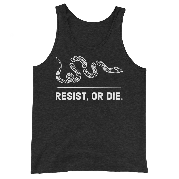Resist, or Die basic tank top