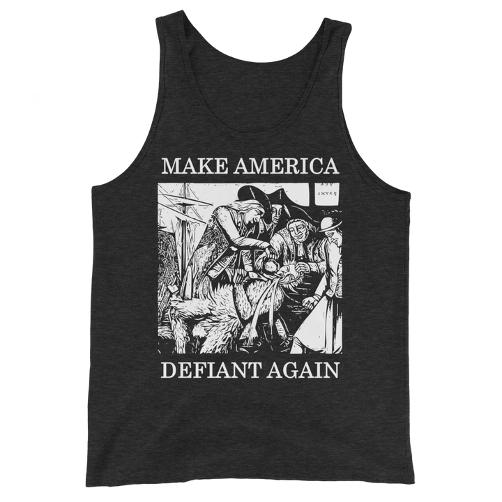 Make America Defiant Again 22 basic tank top