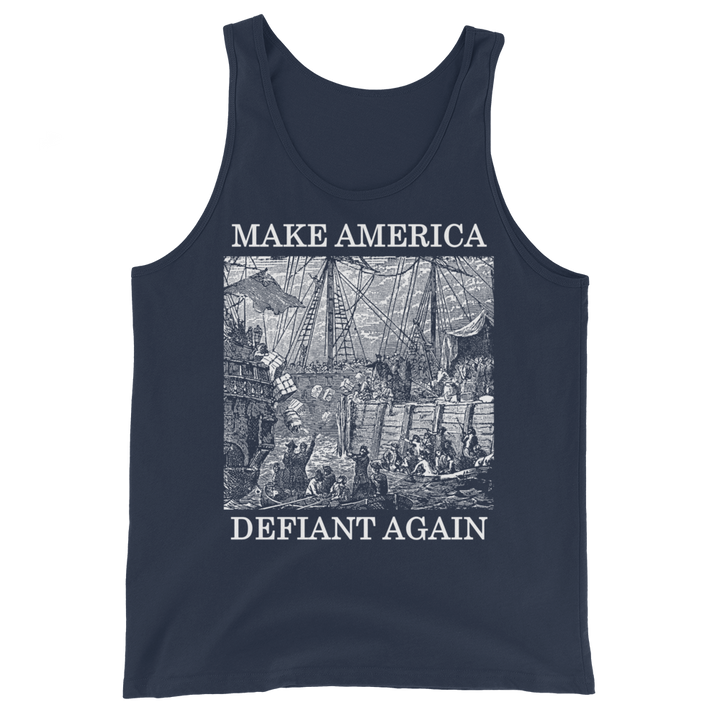 Make America Defiant Again basic tank top