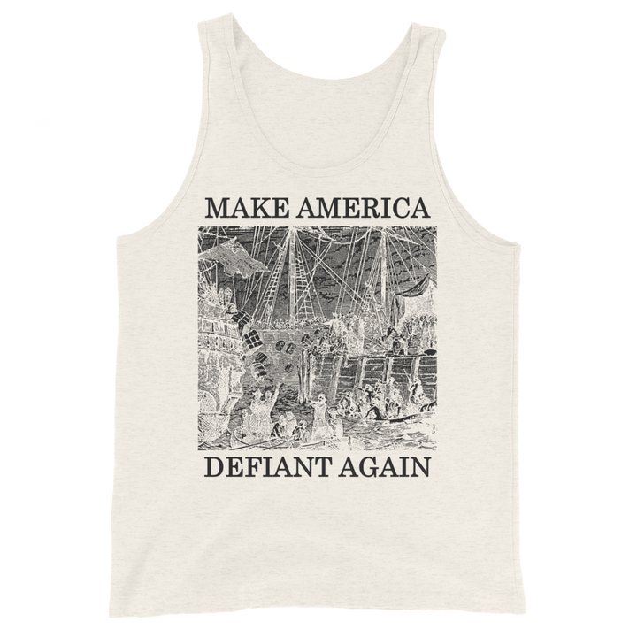 Make America Defiant Again basic tank top