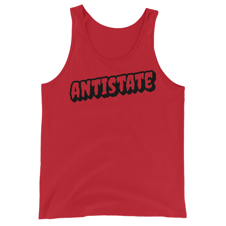 Creepy basic tank top