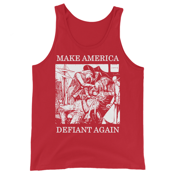 Make America Defiant Again 22 basic tank top