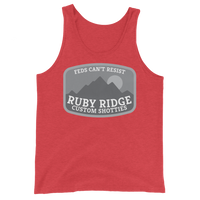 Ruby Ridge (subdued) basic tank top