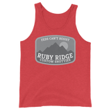 Ruby Ridge (subdued) basic tank top
