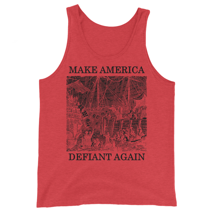 Make America Defiant Again basic tank top
