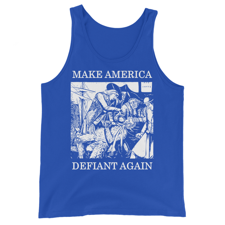 Make America Defiant Again 22 basic tank top