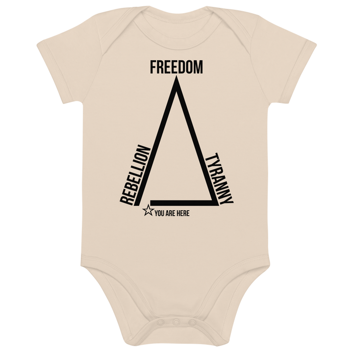 Δ Diagram organic baby bodysuit