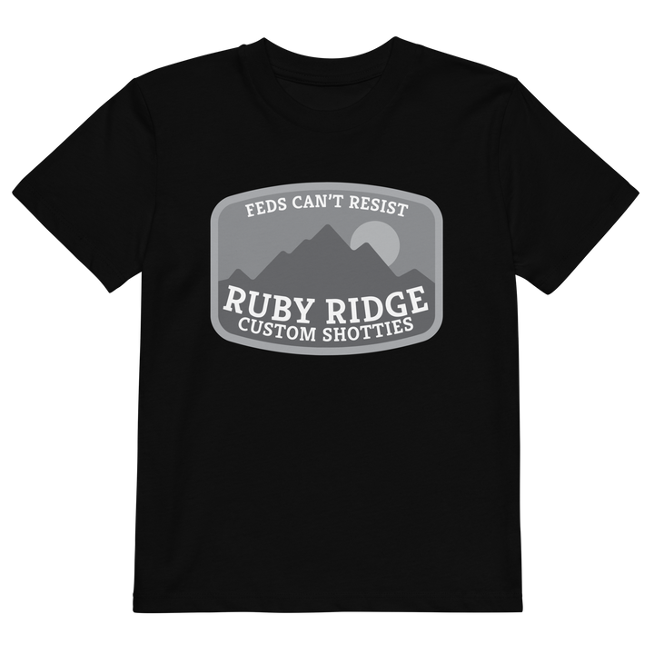 Ruby Ridge (subdued) youth organic t-shirt