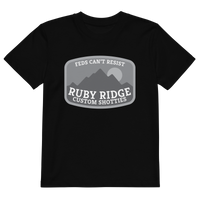 Ruby Ridge (subdued) youth organic t-shirt