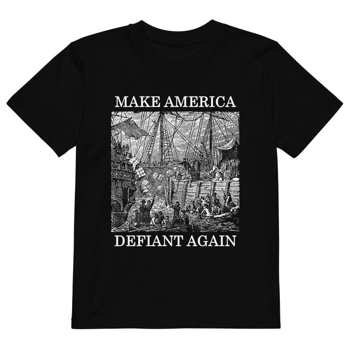 Make America Defiant Again OG youth organic t-shirt