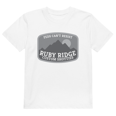Ruby Ridge (subdued) youth organic t-shirt