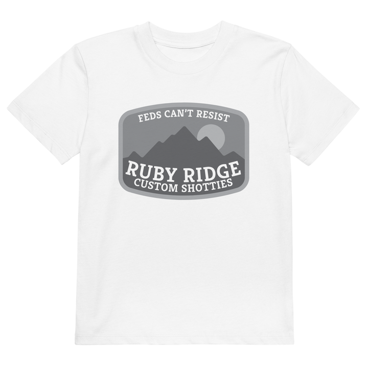 Ruby Ridge (subdued) youth organic t-shirt