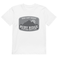 Ruby Ridge (subdued) youth organic t-shirt