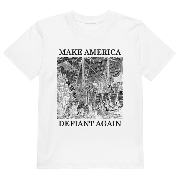 Make America Defiant Again OG youth organic t-shirt