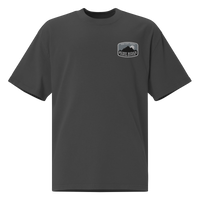 Ruby Ridge (night) (e) oversized faded t-shirt