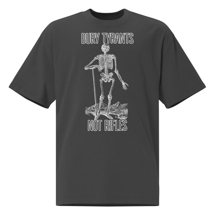 Bury Tyrants oversized faded t-shirt