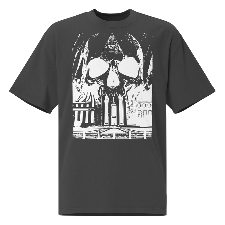 End the Fed Oversized faded t-shirt