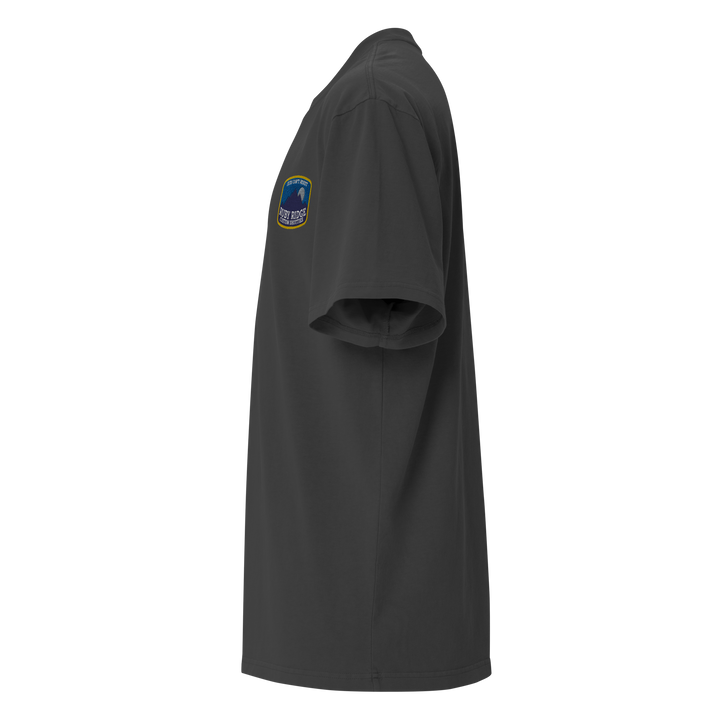 Ruby Ridge embroidered oversized faded t-shirt