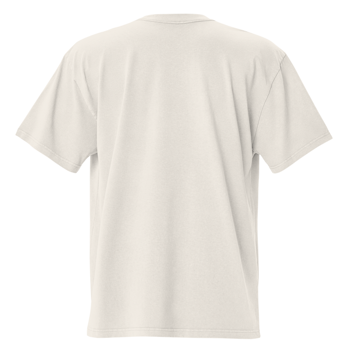 Ruby Ridge (night) embroidered oversized faded t-shirt