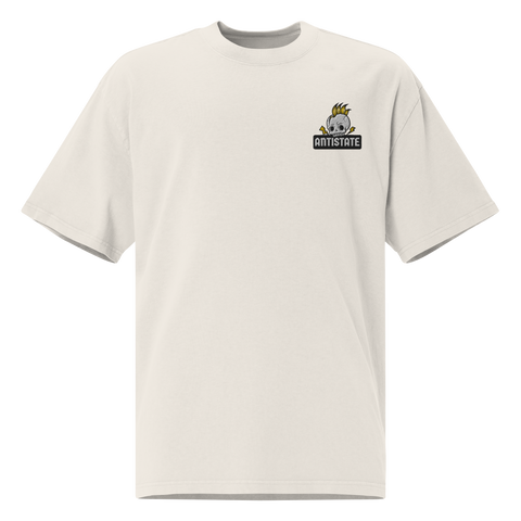 Throwback oversized faded t-shirt