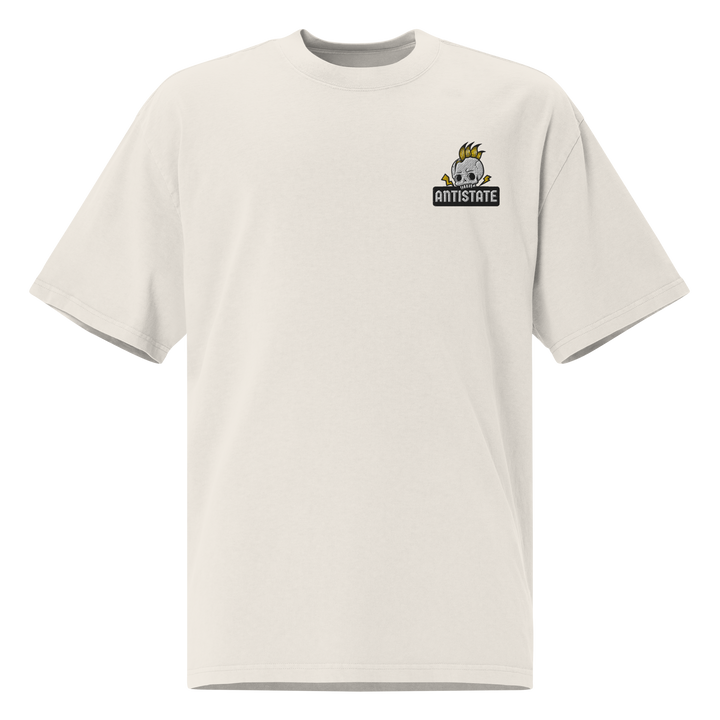 Throwback oversized faded t-shirt