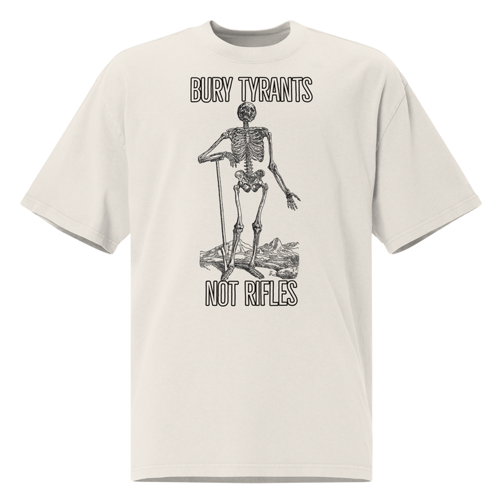 Bury Tyrants oversized faded t-shirt