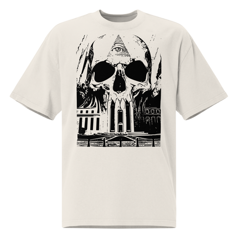 End the Fed Oversized faded t-shirt