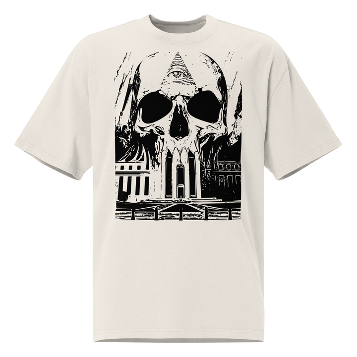 End the Fed Oversized faded t-shirt
