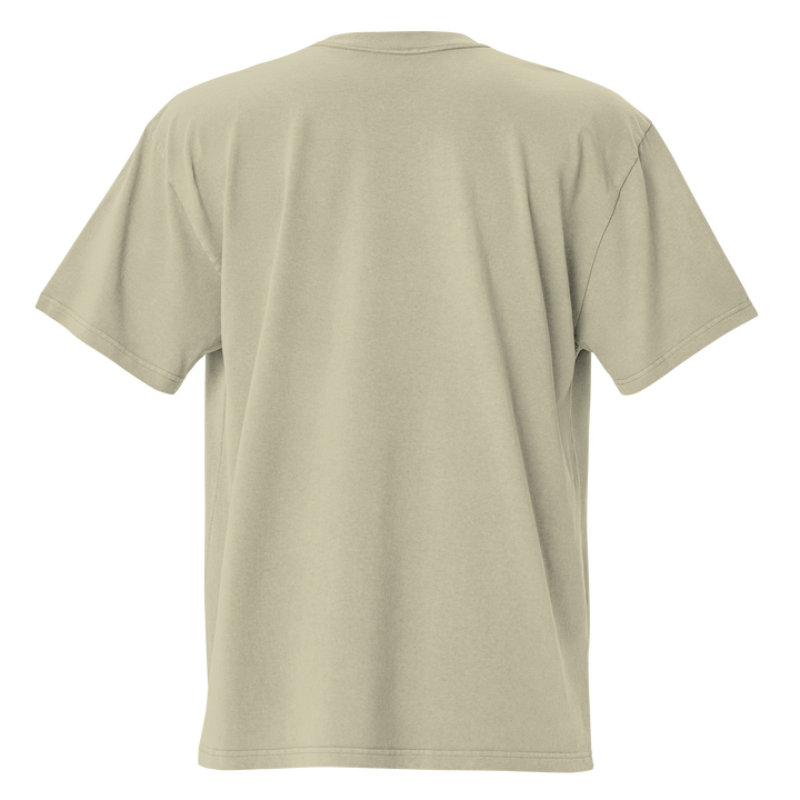 Ruby Ridge (night) embroidered oversized faded t-shirt