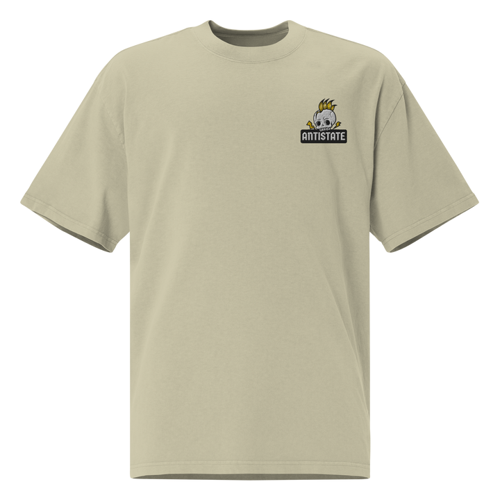 Throwback oversized faded t-shirt
