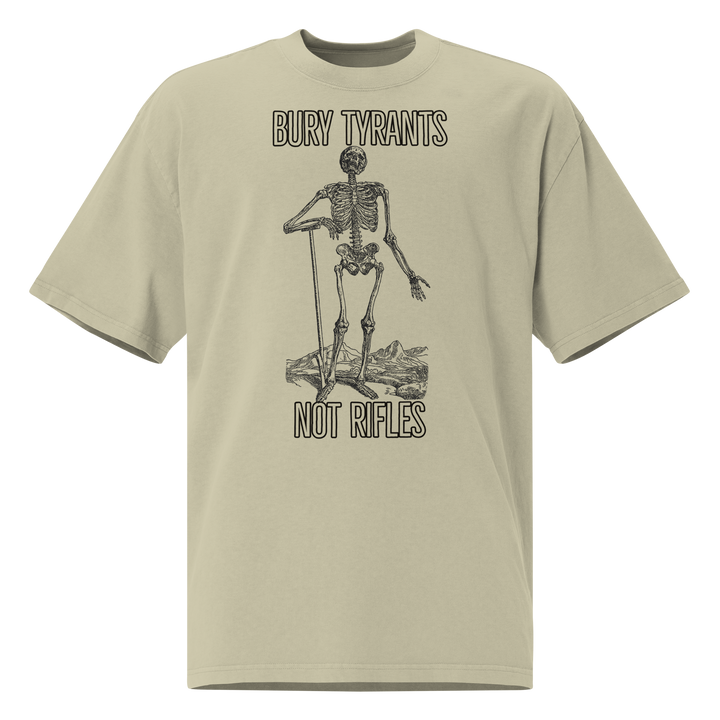 Bury Tyrants oversized faded t-shirt