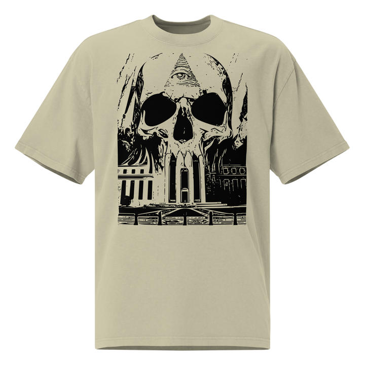 End the Fed Oversized faded t-shirt