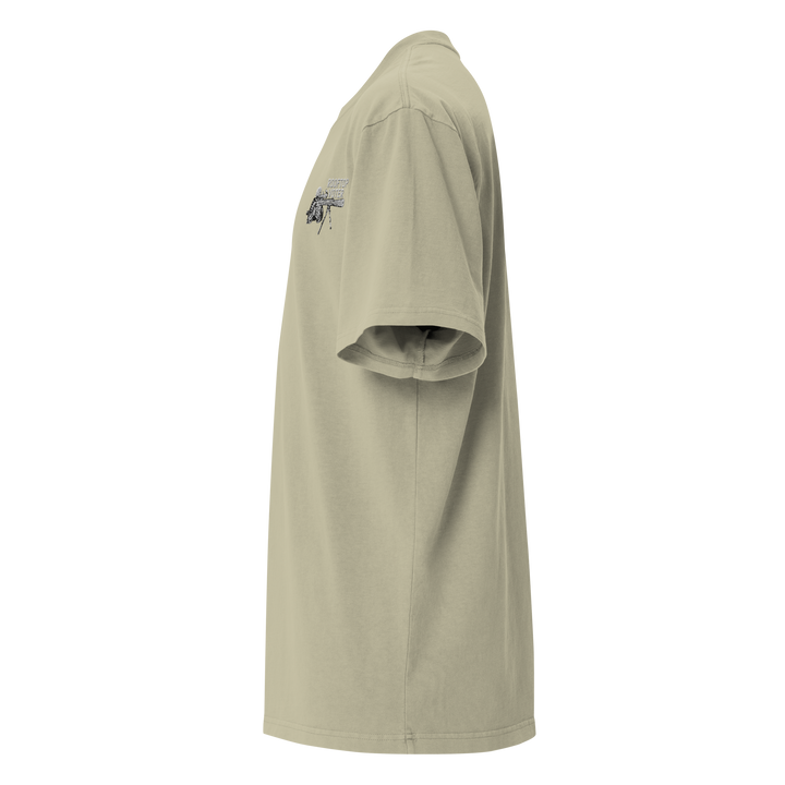 Rooftop Voter 24 oversized faded t-shirt