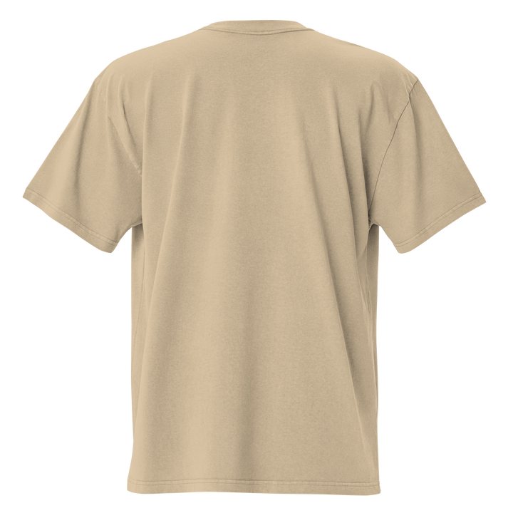 Ruby Ridge (night) embroidered oversized faded t-shirt