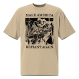 Make America Defiant Again 22 oversized faded t-shirt