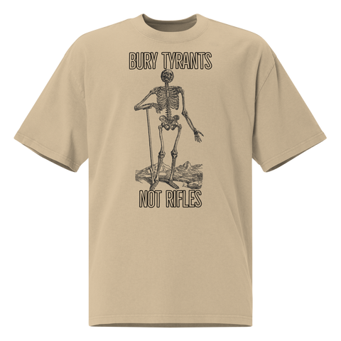 Bury Tyrants oversized faded t-shirt