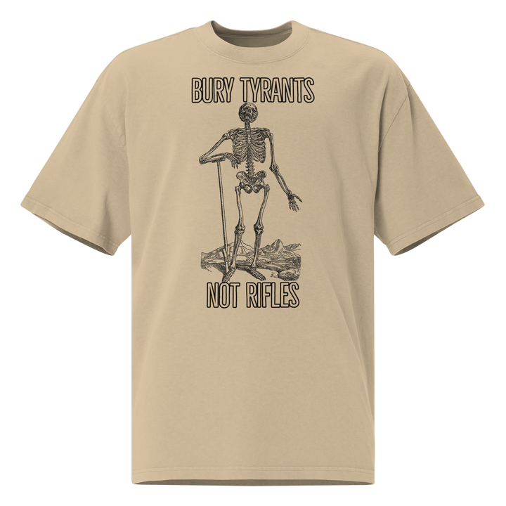 Bury Tyrants oversized faded t-shirt