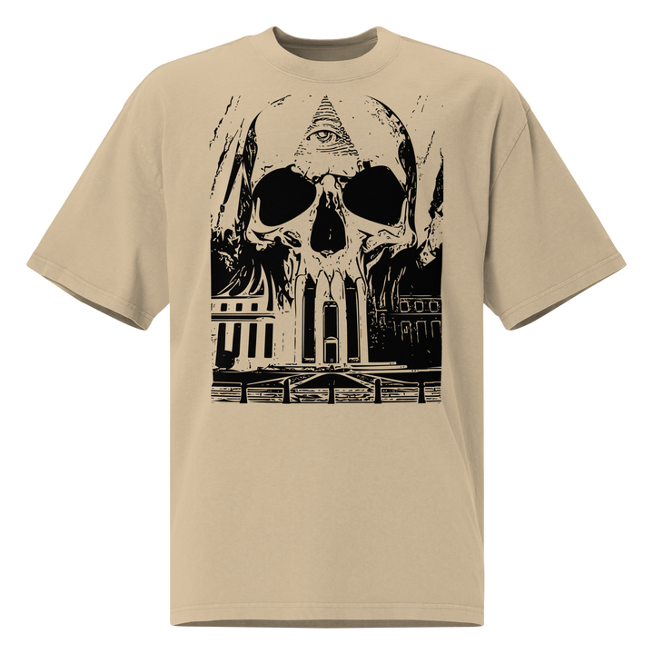 End the Fed Oversized faded t-shirt