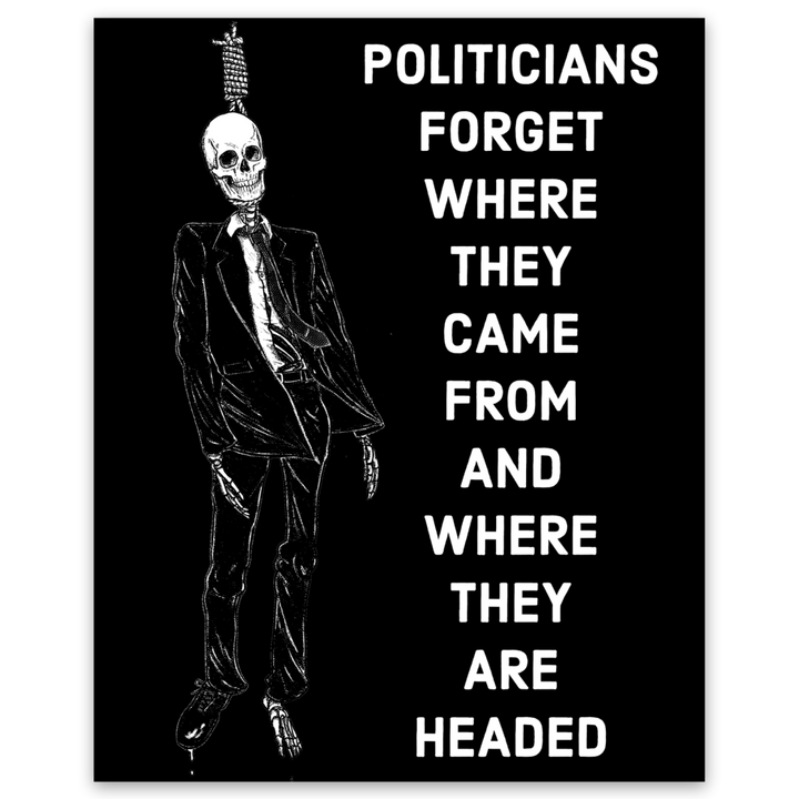 Politicians Forget 22 Decals